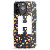 Personalised Abstract Floral Initial