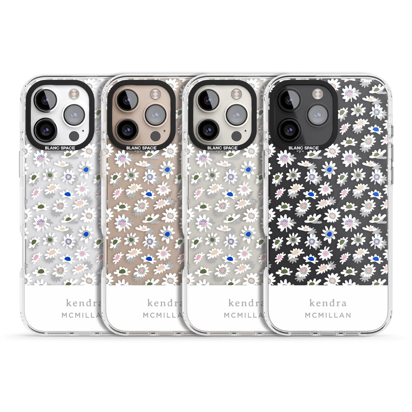 Personalised Grey & White Daisies