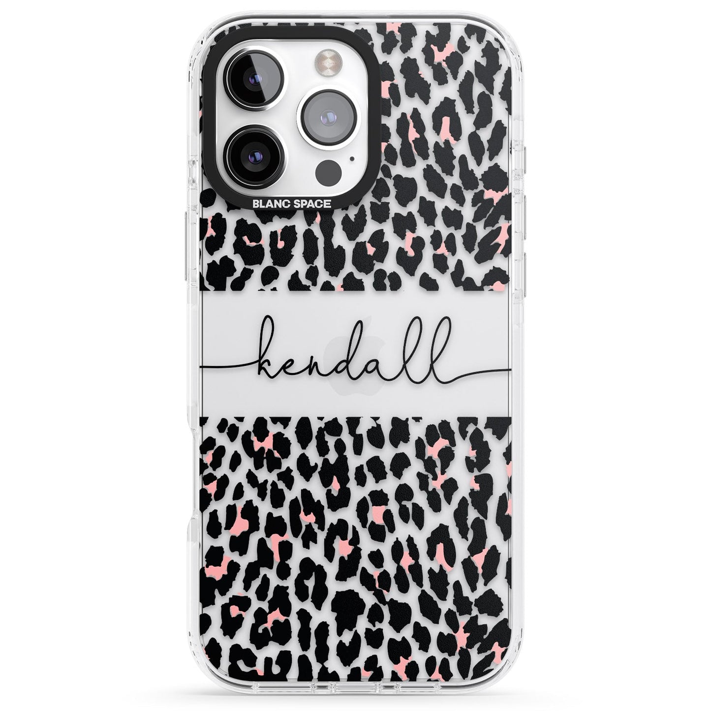 Personalised Cursive Leopard Spots
