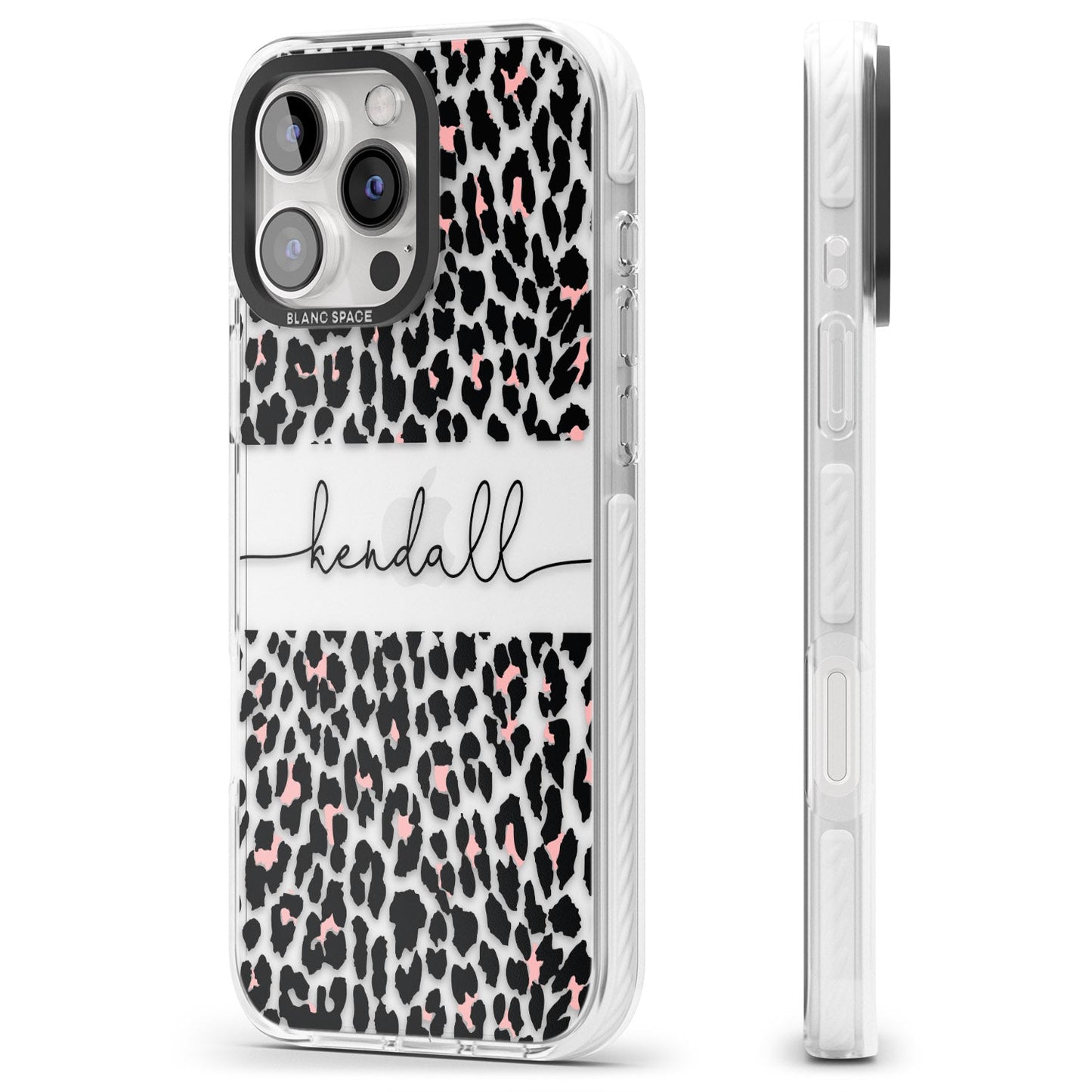 Personalised Cursive Leopard Spots