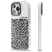 Personalised Seafoam Leopard