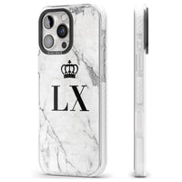 Personalised Initial Crown Marble