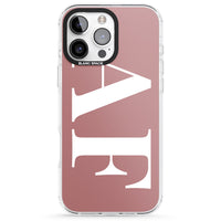 Personalised White & Rose Letters