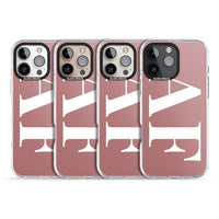 Personalised White & Rose Letters