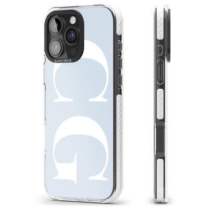 Personalised White & Blue Green Letters