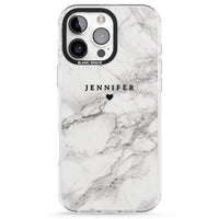 Personalised Classic Grey Marble