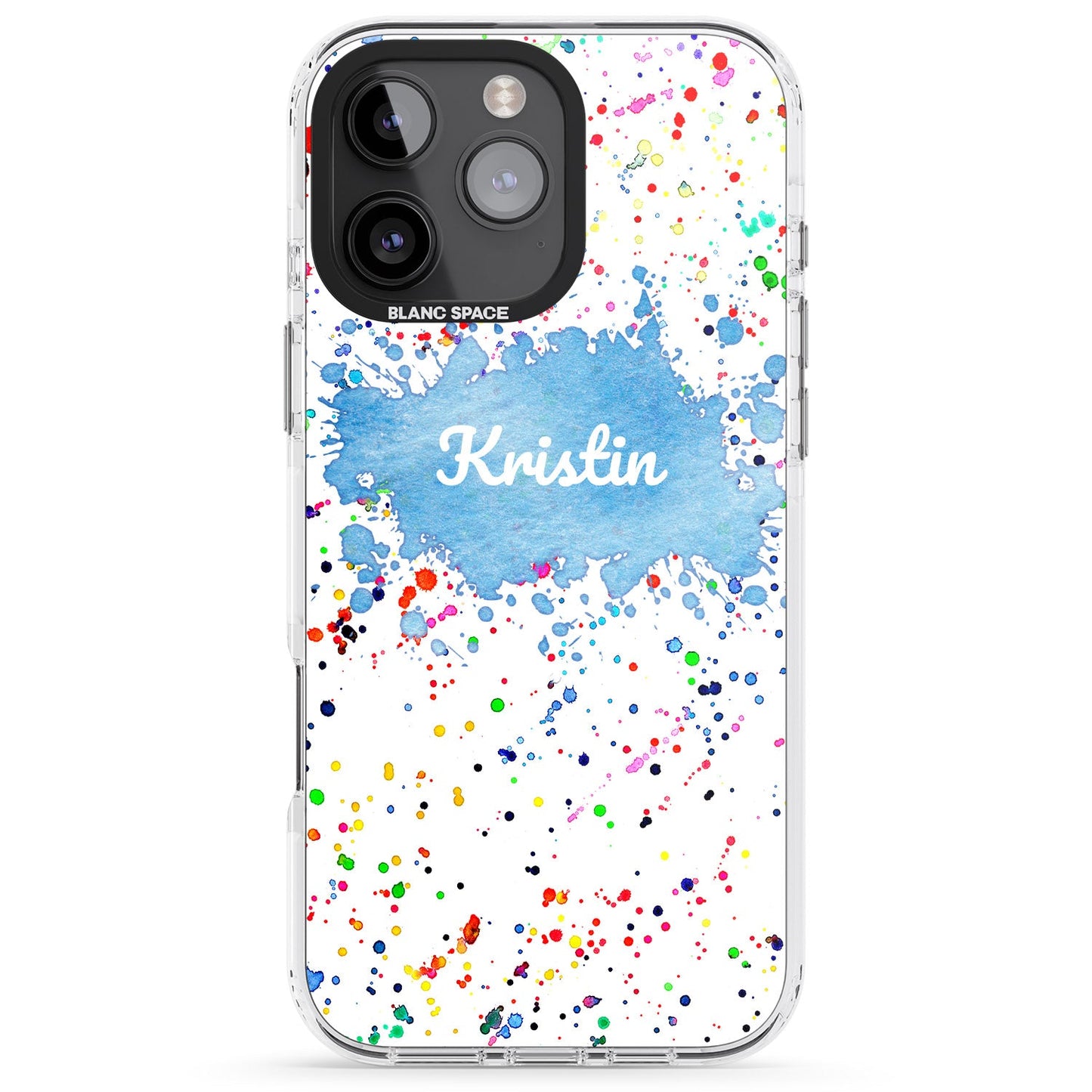 Personalised Rainbow Splatter Name