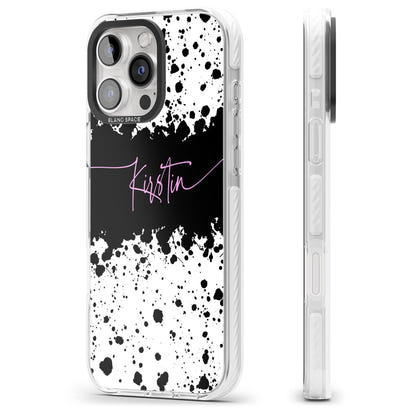Personalised Bold Paint Splatters