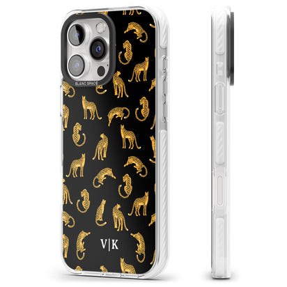 Personalised Gold Cheetah Pattern