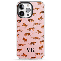 Personalised Pink Safari Tiger Pattern