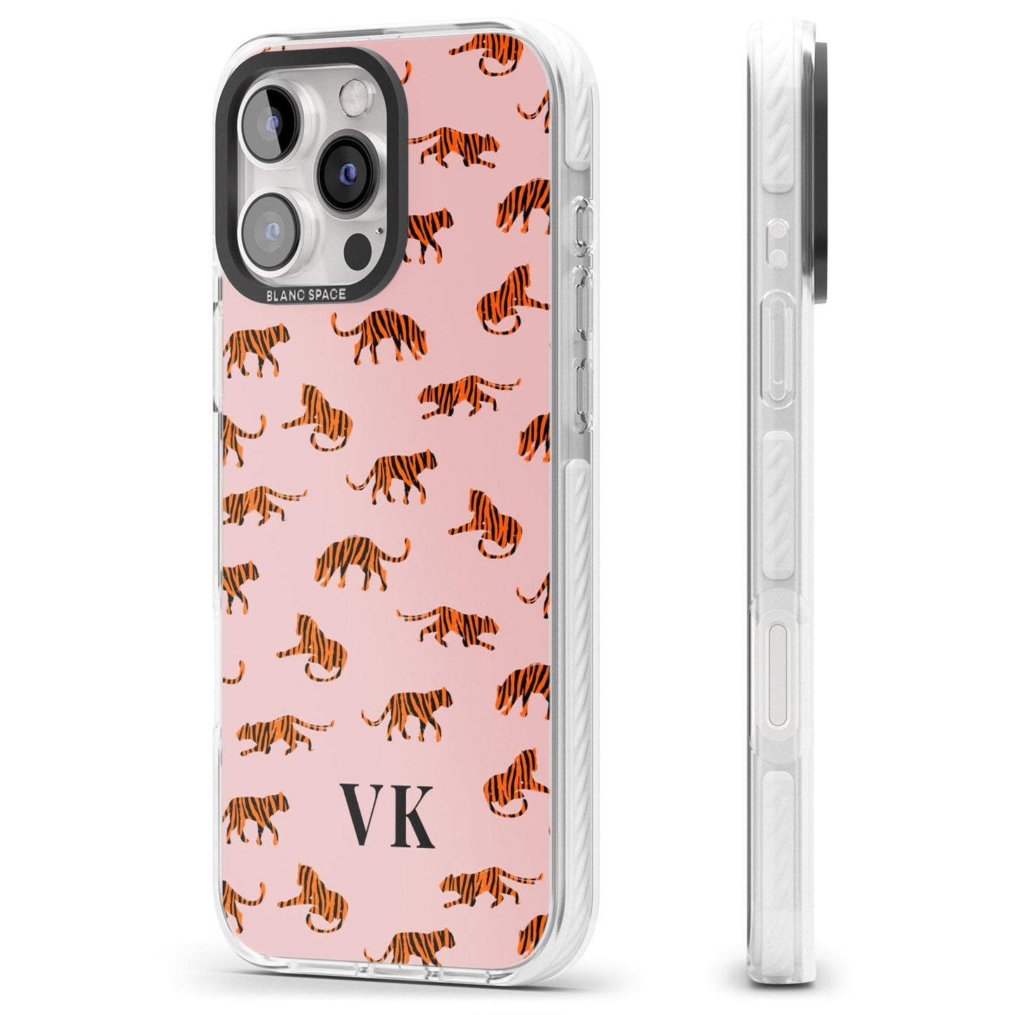 Personalised Pink Safari Tiger Pattern