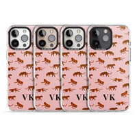 Personalised Pink Safari Tiger Pattern