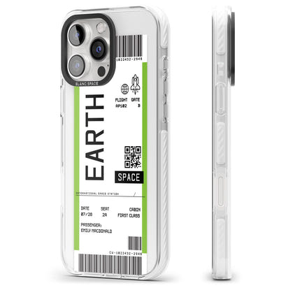 Personalised Earth Travel Ticket