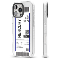 Personalised Mercury Travel Ticket