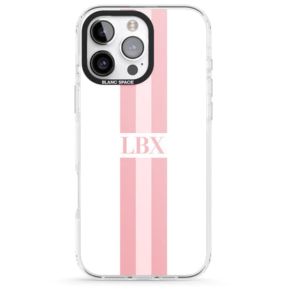Personalised Minimal Pink Stripe