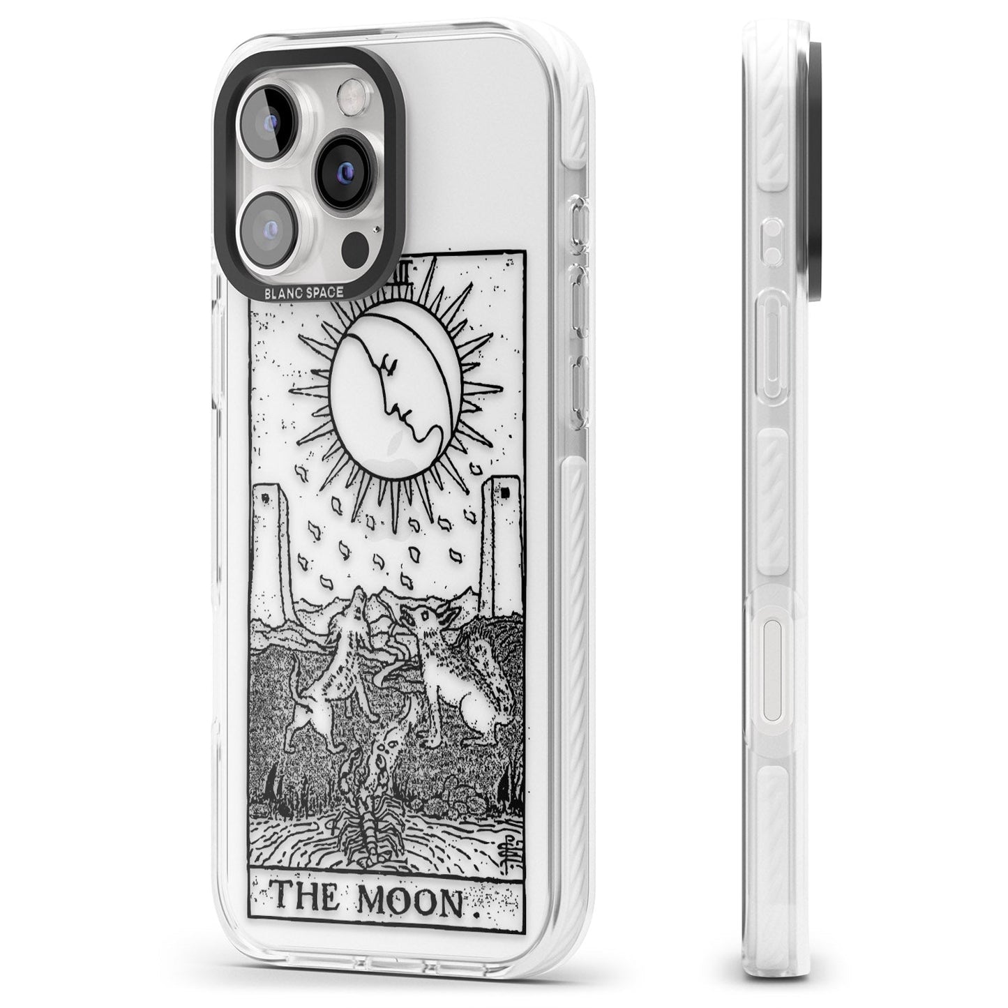 Personalised The Moon Tarot Card (Clear)