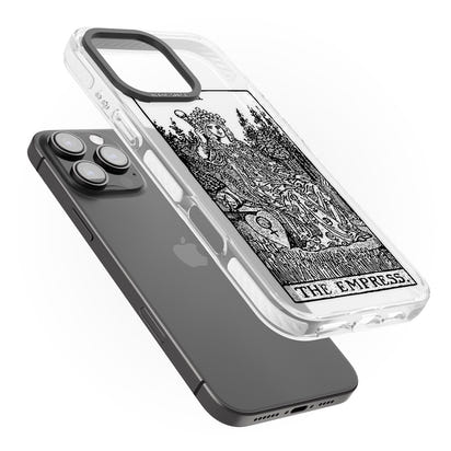 Personalisierte Tarotkarte „Die Kaiserin“ (Transparent)