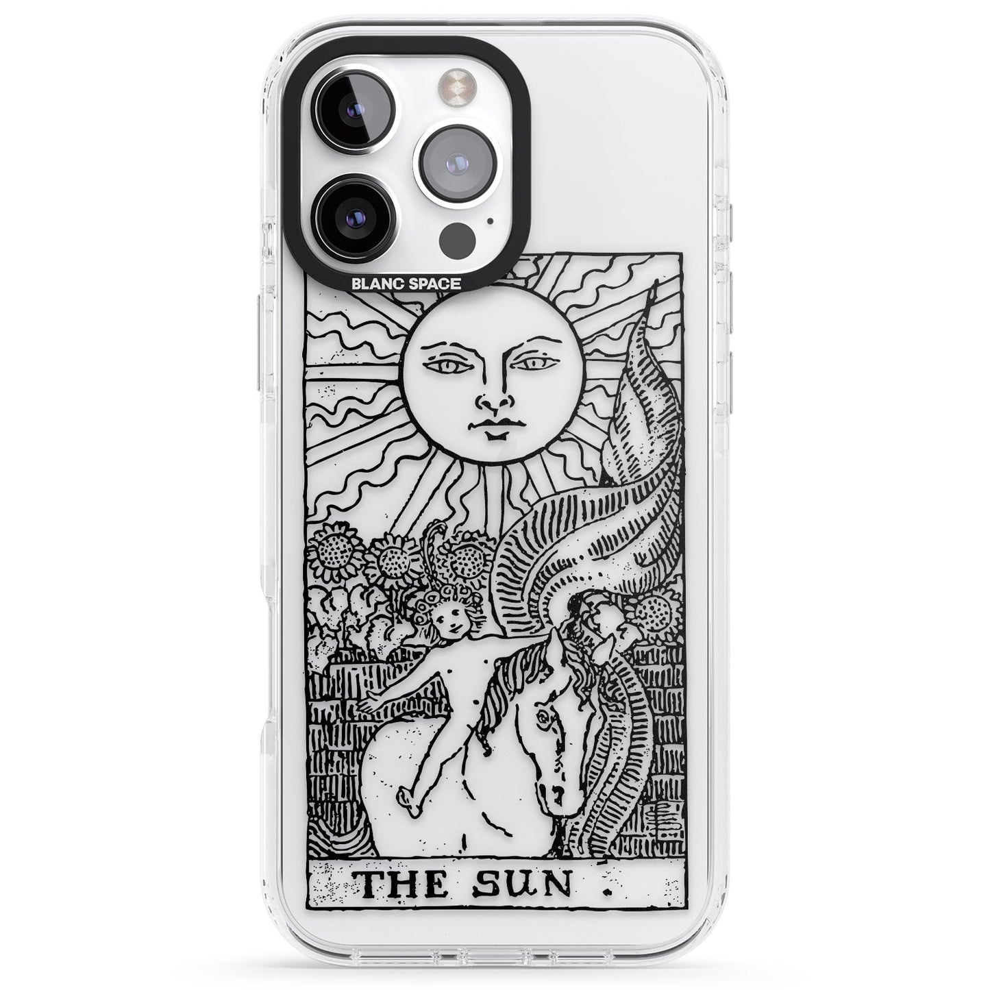 Personalised The Sun Tarot Card (Clear)