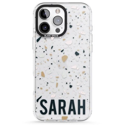Personalised Terrazzo Blue, Pink, Brown