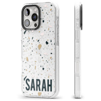 Personalised Terrazzo Blue, Pink, Brown