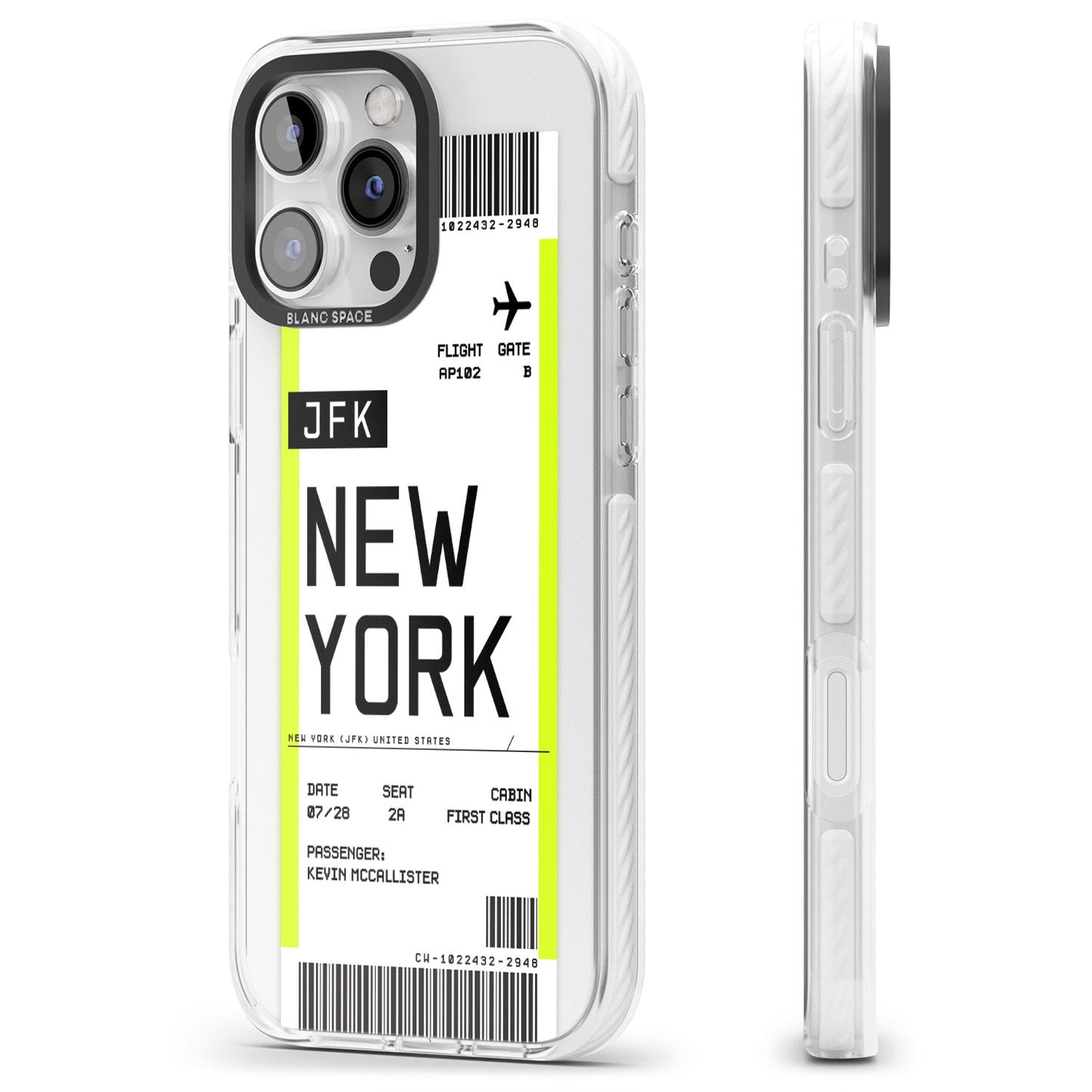 Personalised New York Boarding Pass
