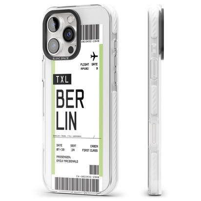 Personalised Berlin Boarding Pass