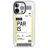 Personalised Paris Boarding Pass