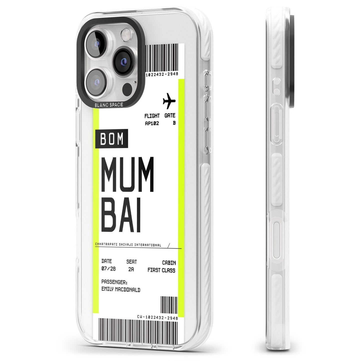 Personalised Mumbai Boarding Pass