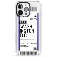 Personalised Washington D.C. Boarding Pass