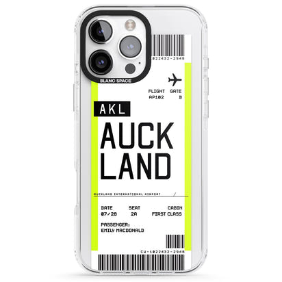 Personalised Auckland Boarding Pass