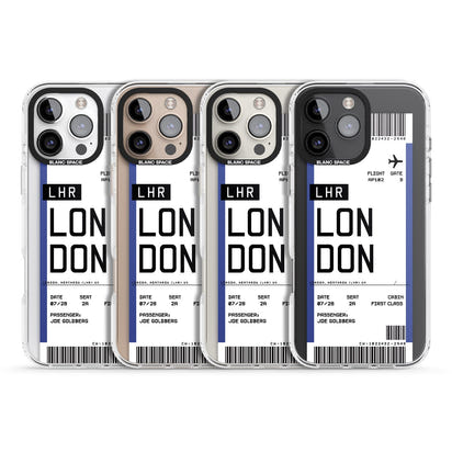 Personalised London Boarding Pass