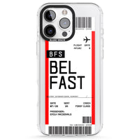 Personalised Belfast Boarding Pass