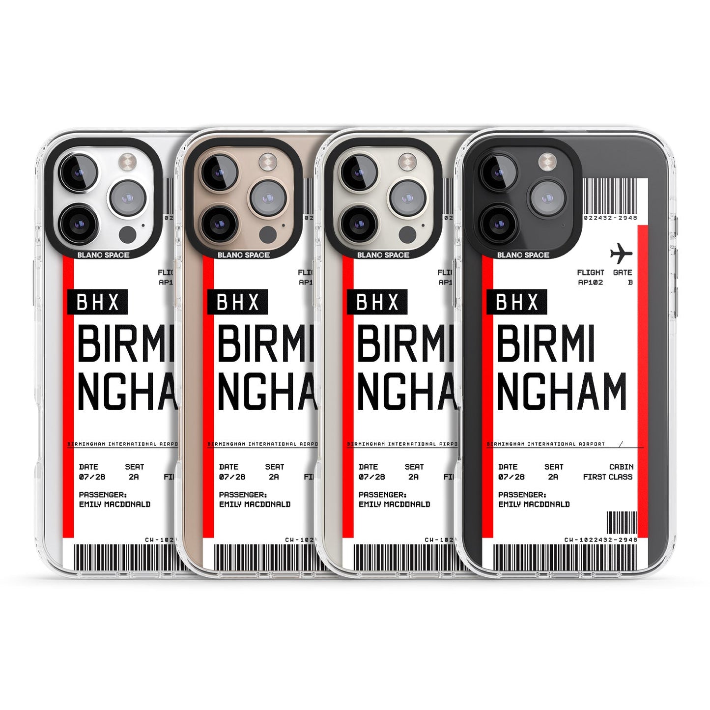 Personalised Birmingham Boarding Pass