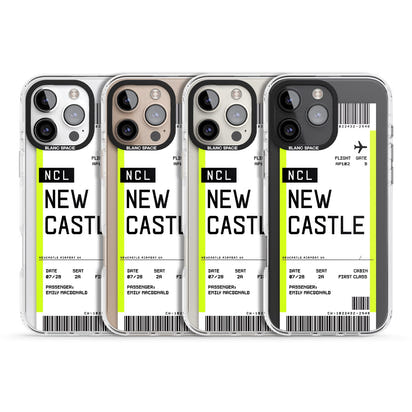 Personalised Newcastle Boarding Pass