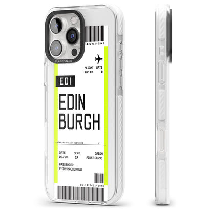 Personalised Edinburgh Boarding Pass