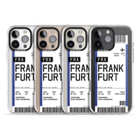 Personalised Frankfurt Boarding Pass