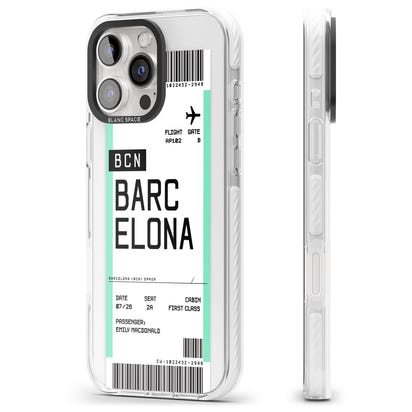 Personalised Barcelona Boarding Pass