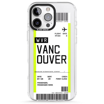 Personalised Vancouver Boarding Pass