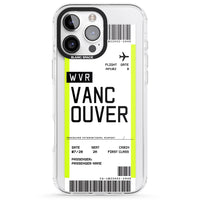 Personalised Vancouver Boarding Pass
