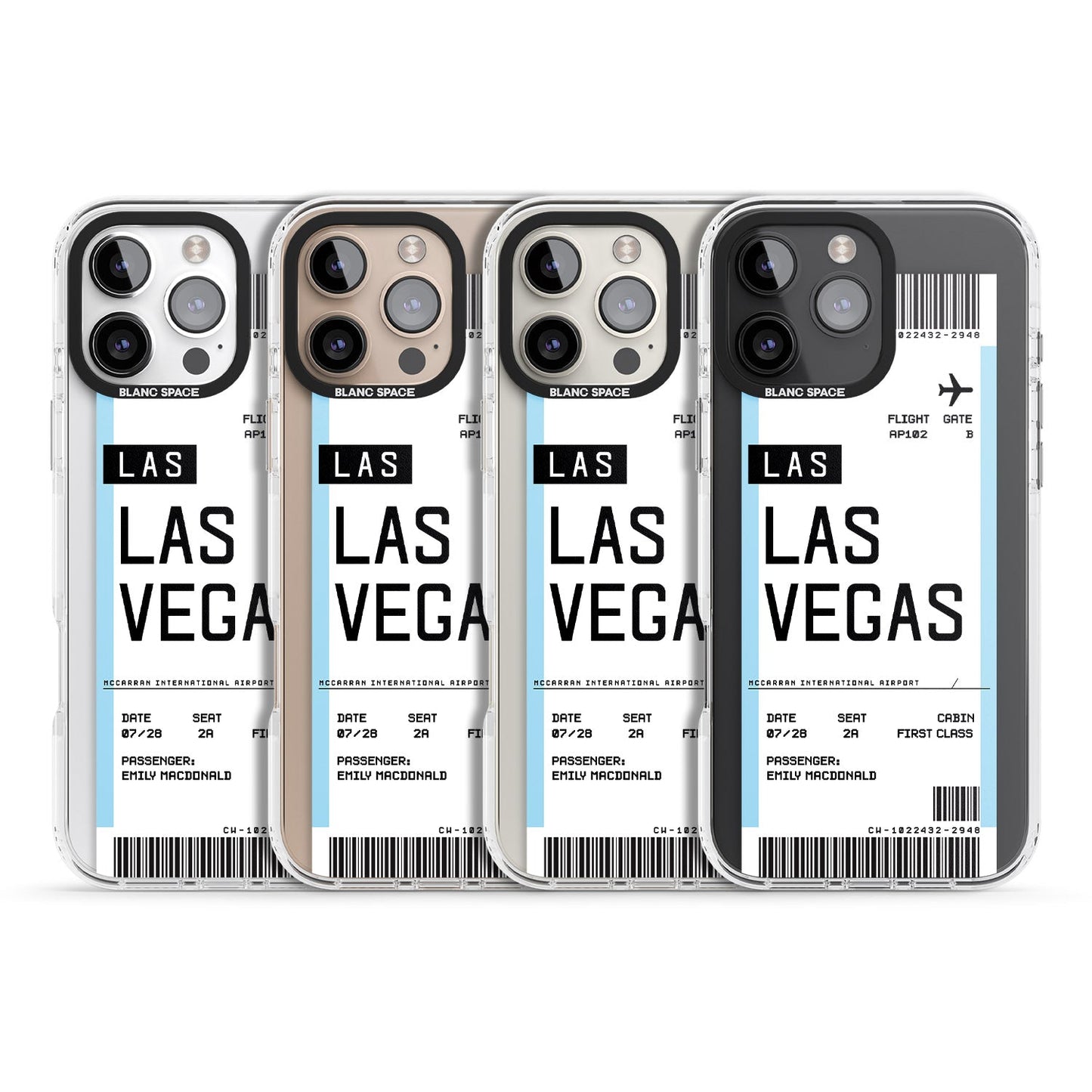 Personalised Las Vegas Boarding Pass