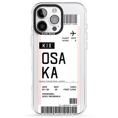 Personalised Osaka Boarding Pass