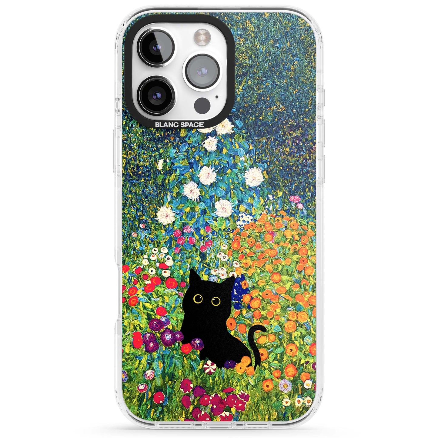 Cat in Klimt's Garden