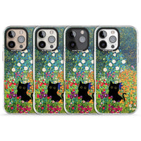 Cat in Klimt's Garden