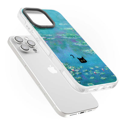 Cat in Monet's Water Lillies