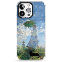 Cat with Monet's Parasol Lady