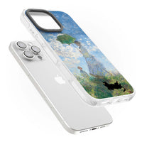 Cat with Monet's Parasol Lady