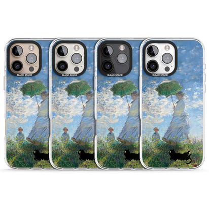 Cat with Monet's Parasol Lady