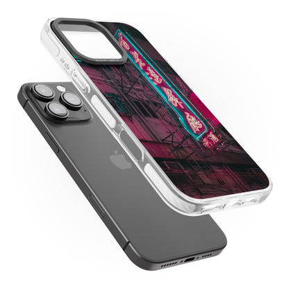 Neon-Kanji-Stadtbild