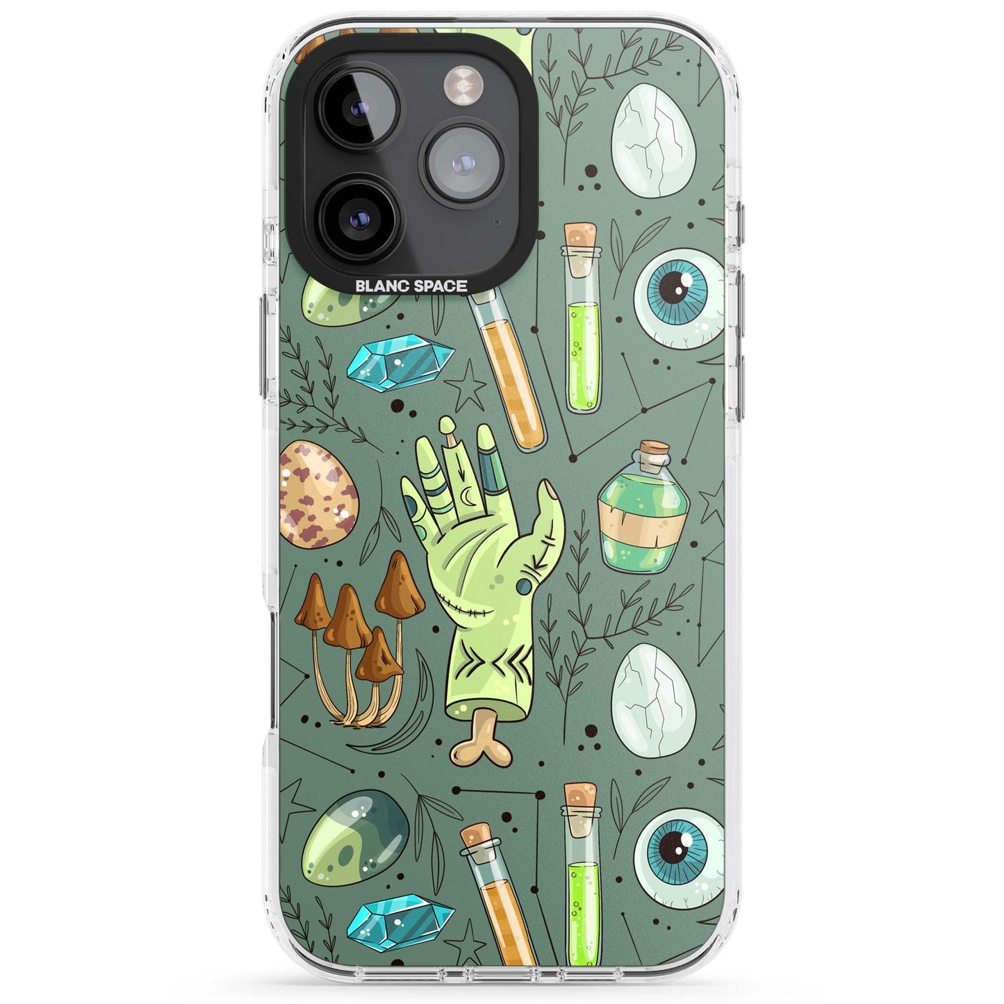 Motif expérimental de dessin animé pour Halloween