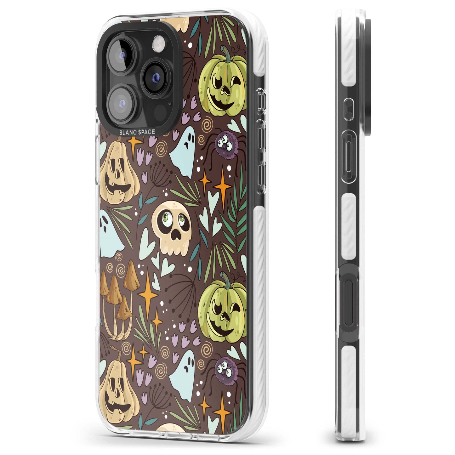 Goblincore Cartoon Halloween Pattern